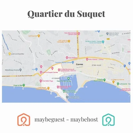 C005-studette Au Centre Lägenhet Cannes